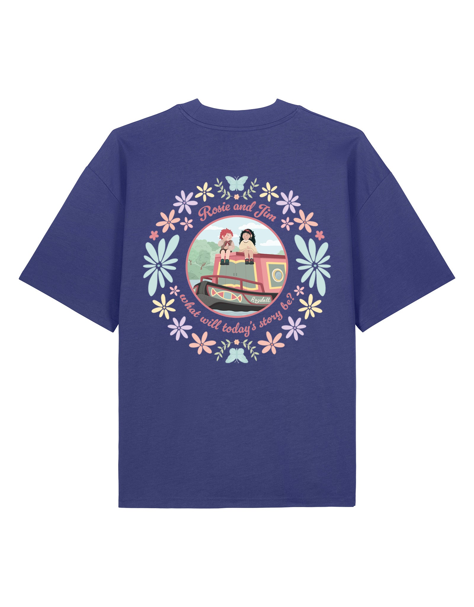 Rosie Jim Printed Oversized Organic Cotton T-Shirt