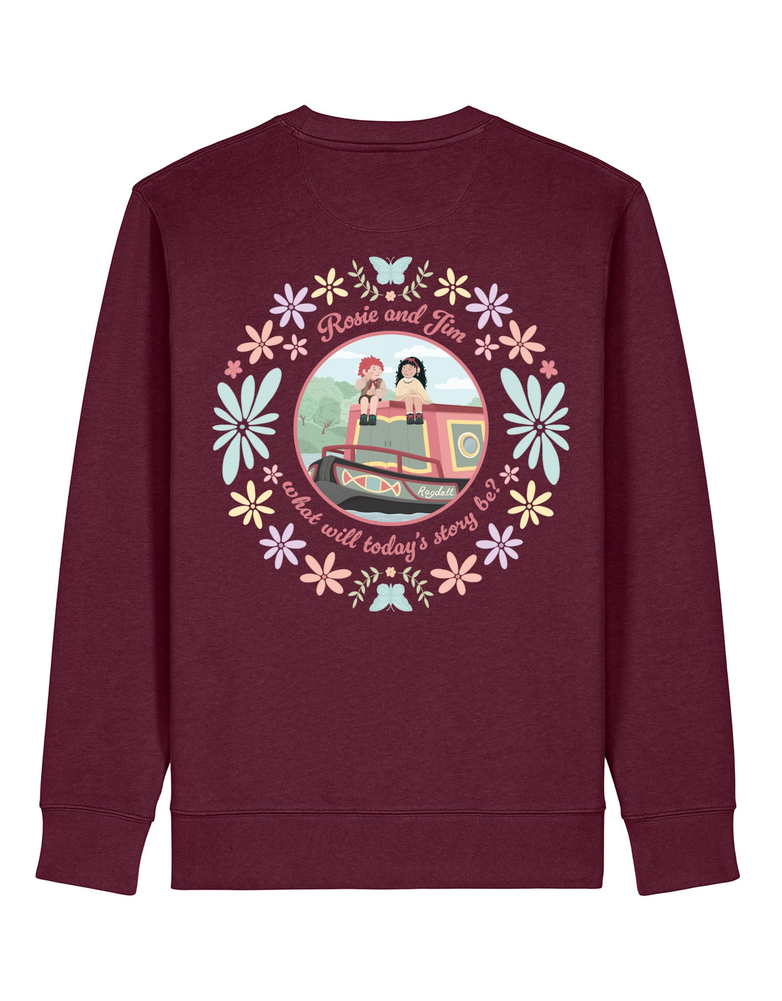Rosie Jim Printed Organic Cotton Sweatshirt