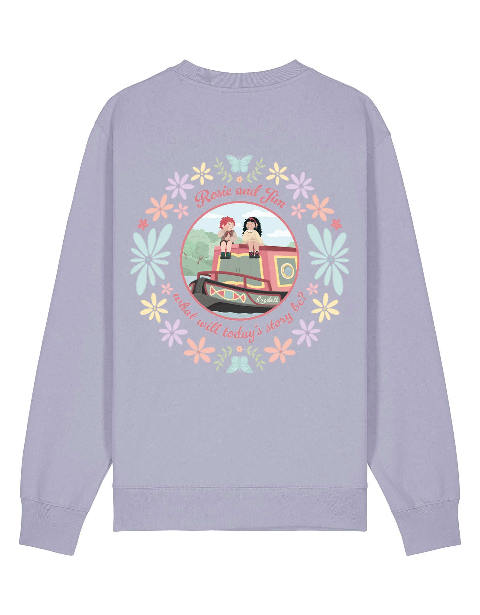 Rosie Jim Printed Organic Cotton Sweatshirt