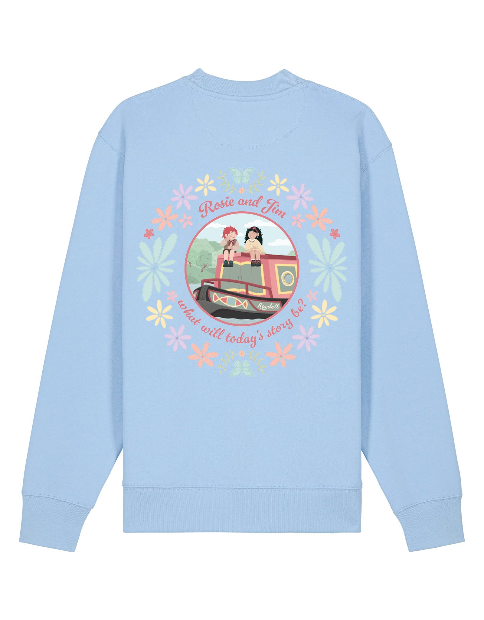 Rosie Jim Printed Organic Cotton Sweatshirt