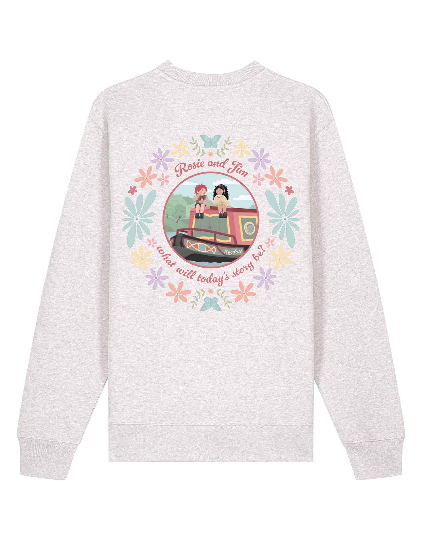 Rosie Jim Printed Organic Cotton Sweatshirt
