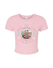 Rosie Jim Printed Micro Rib Baby Tee