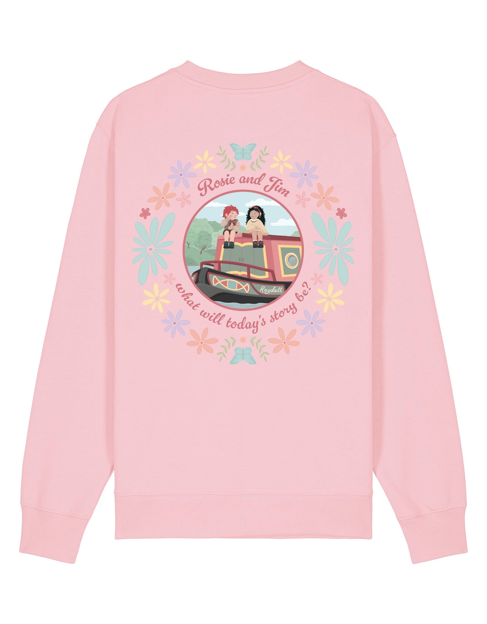 Rosie Jim Printed Organic Cotton Sweatshirt