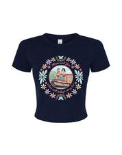 Rosie Jim Printed Micro Rib Baby Tee