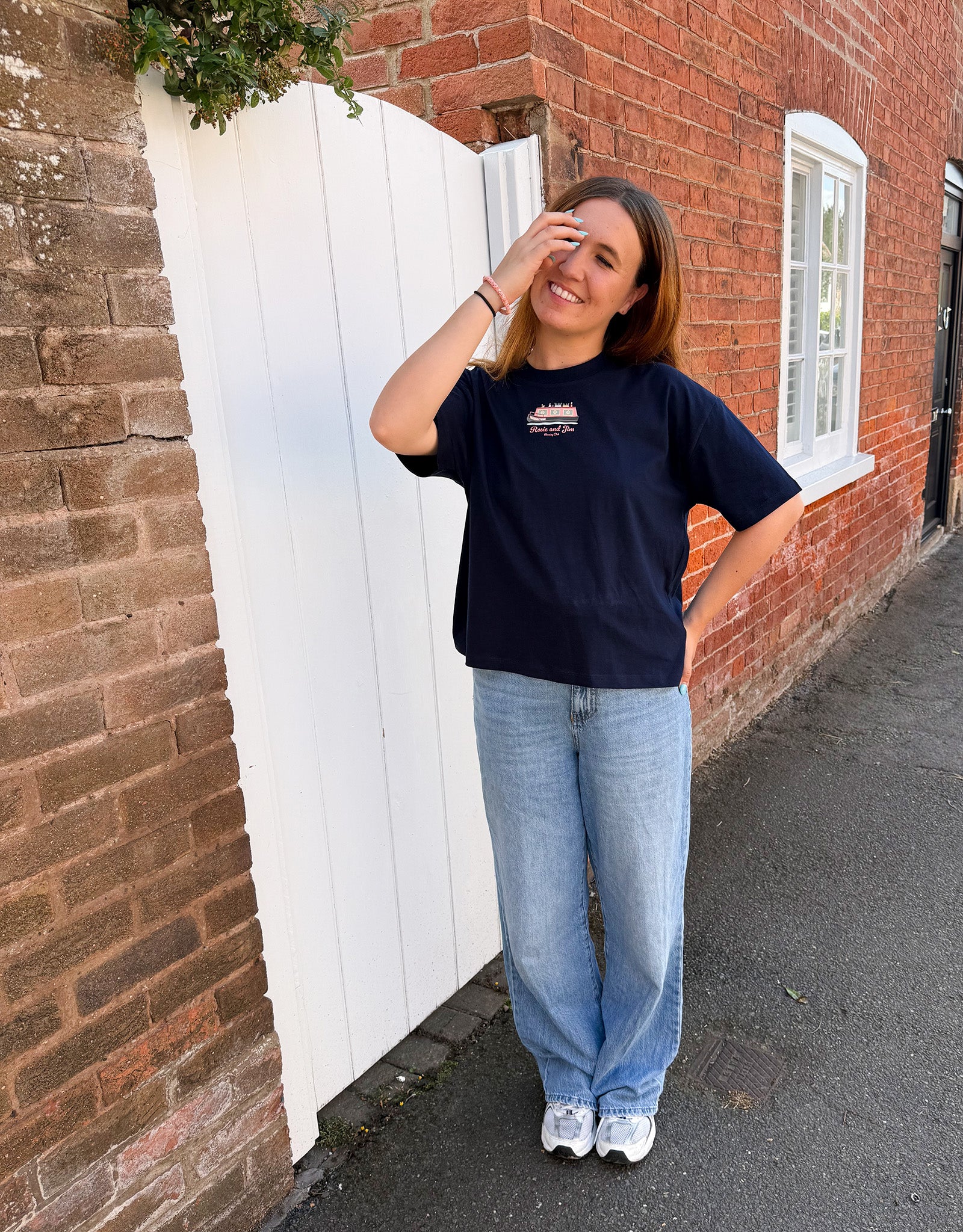 Rosie & Jim Boxy Organic Cotton Tee