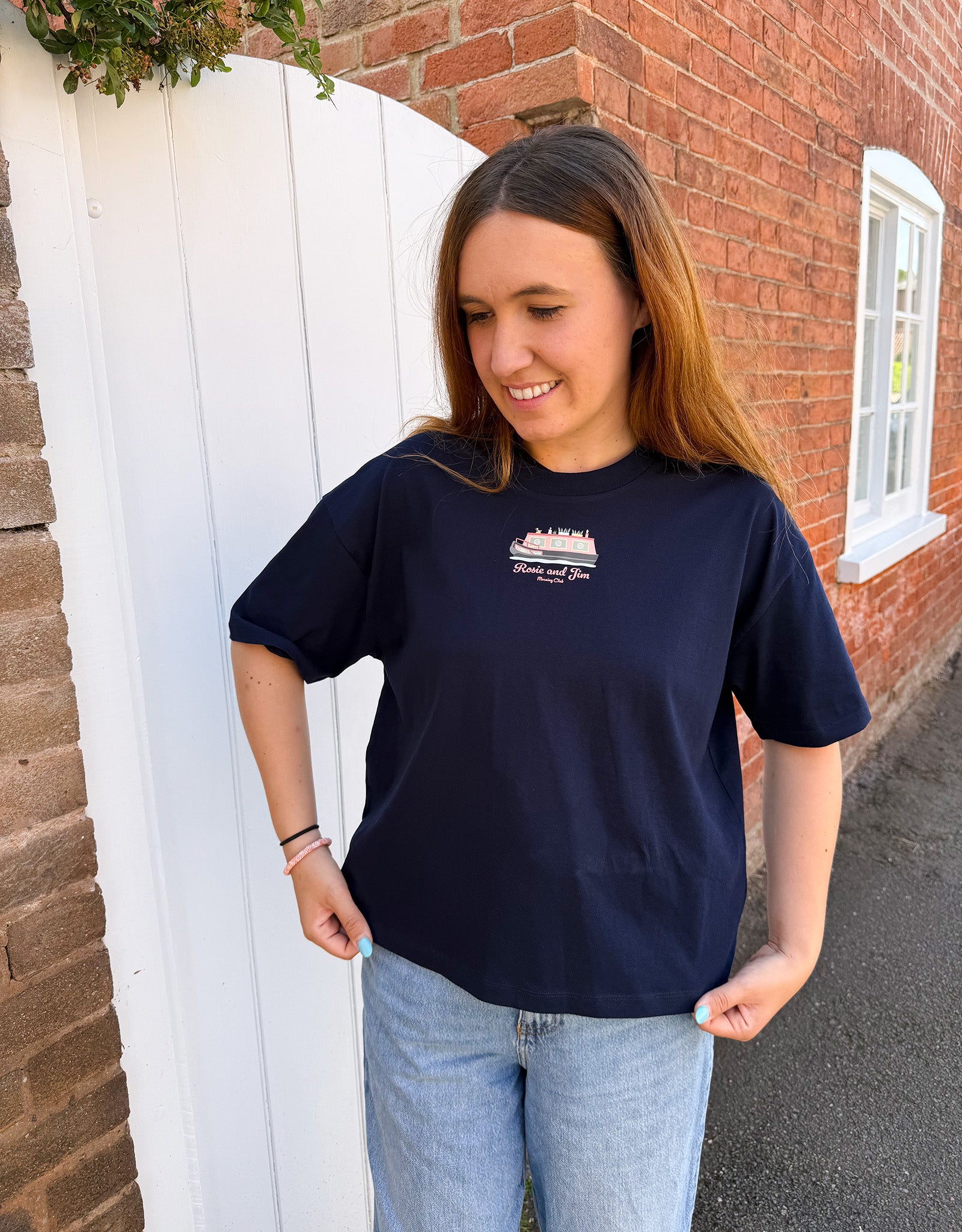 Rosie & Jim Boxy Organic Cotton Tee