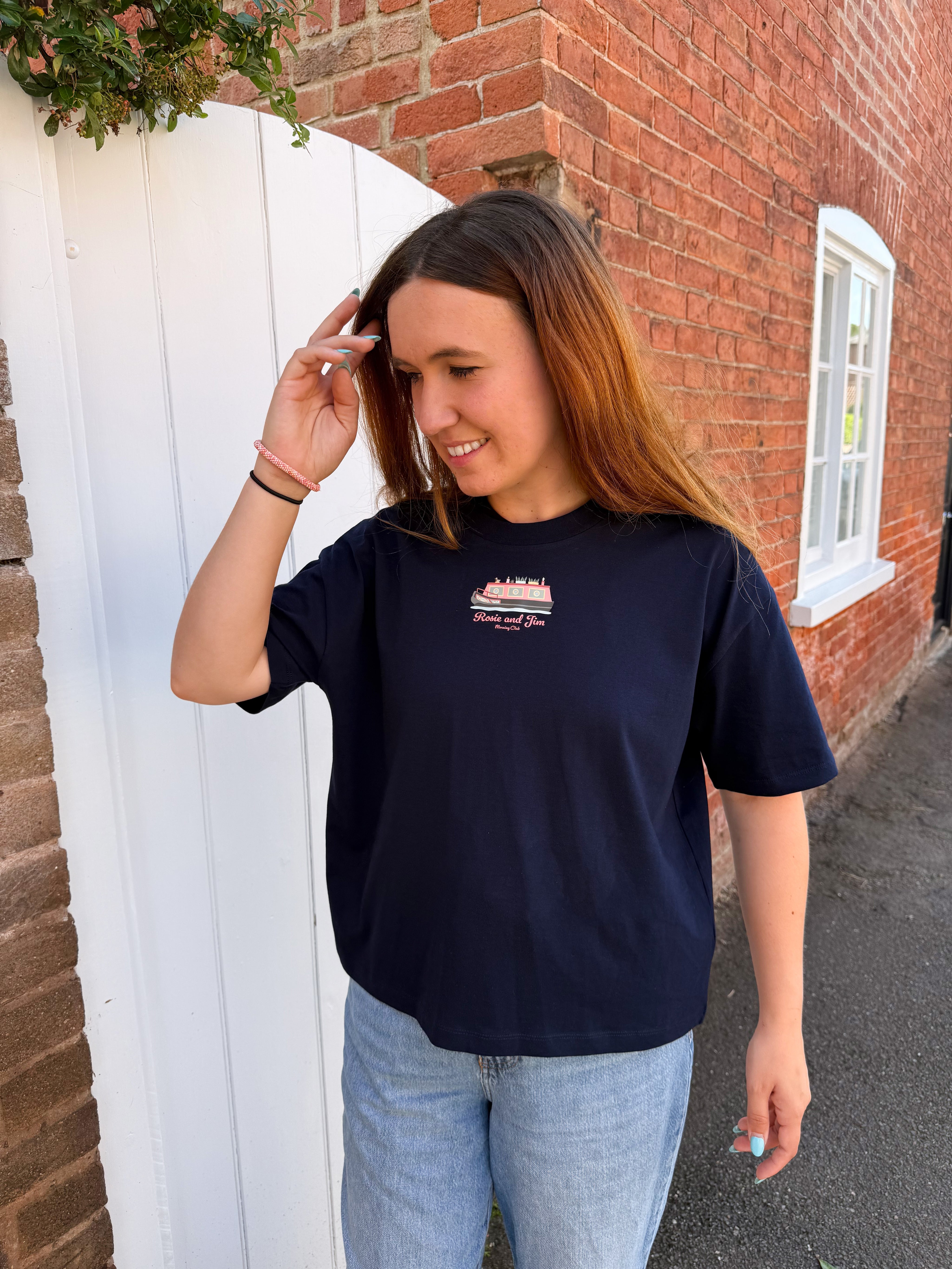 Rosie & Jim Boxy Organic Cotton Tee