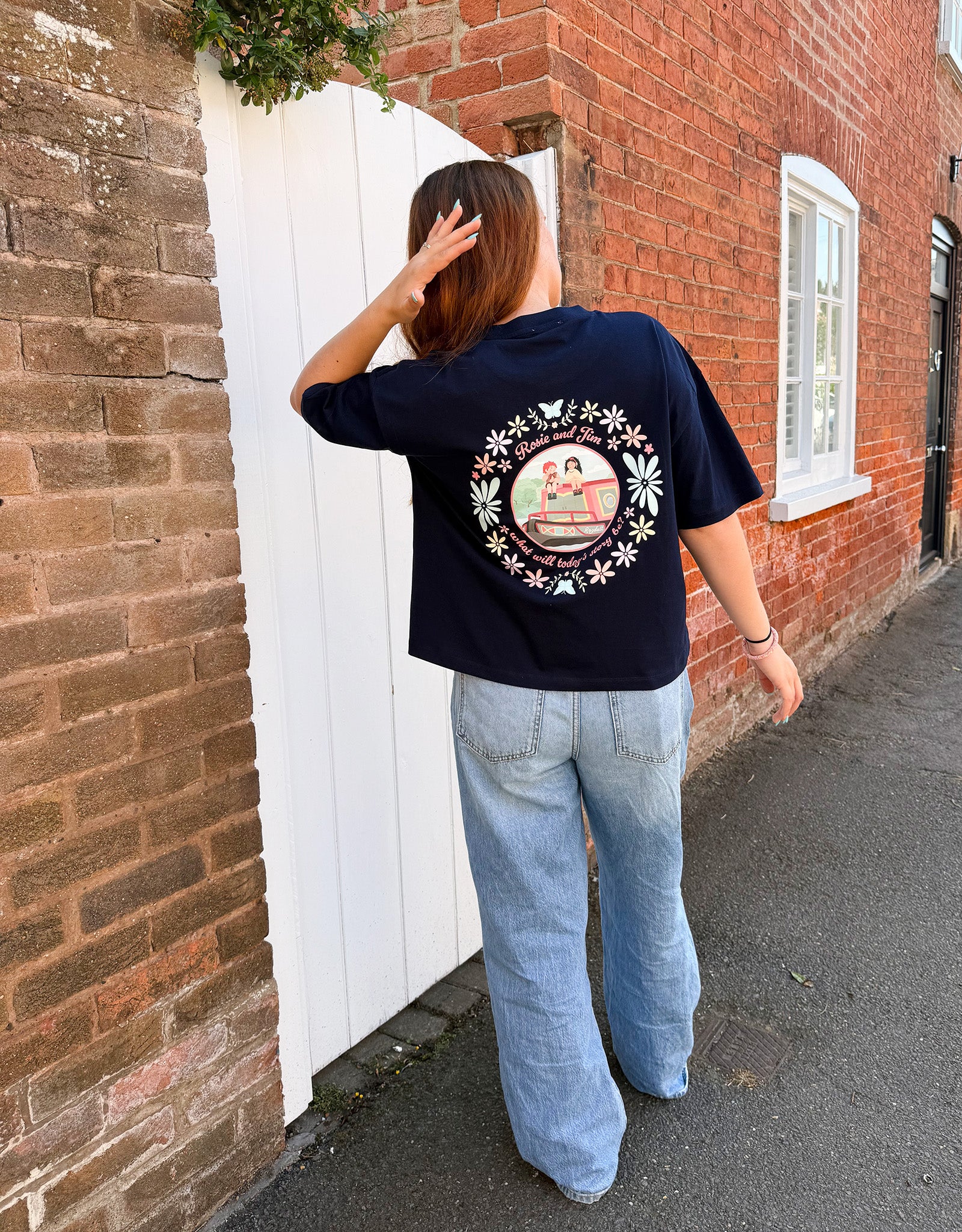 Rosie & Jim Boxy Organic Cotton Tee