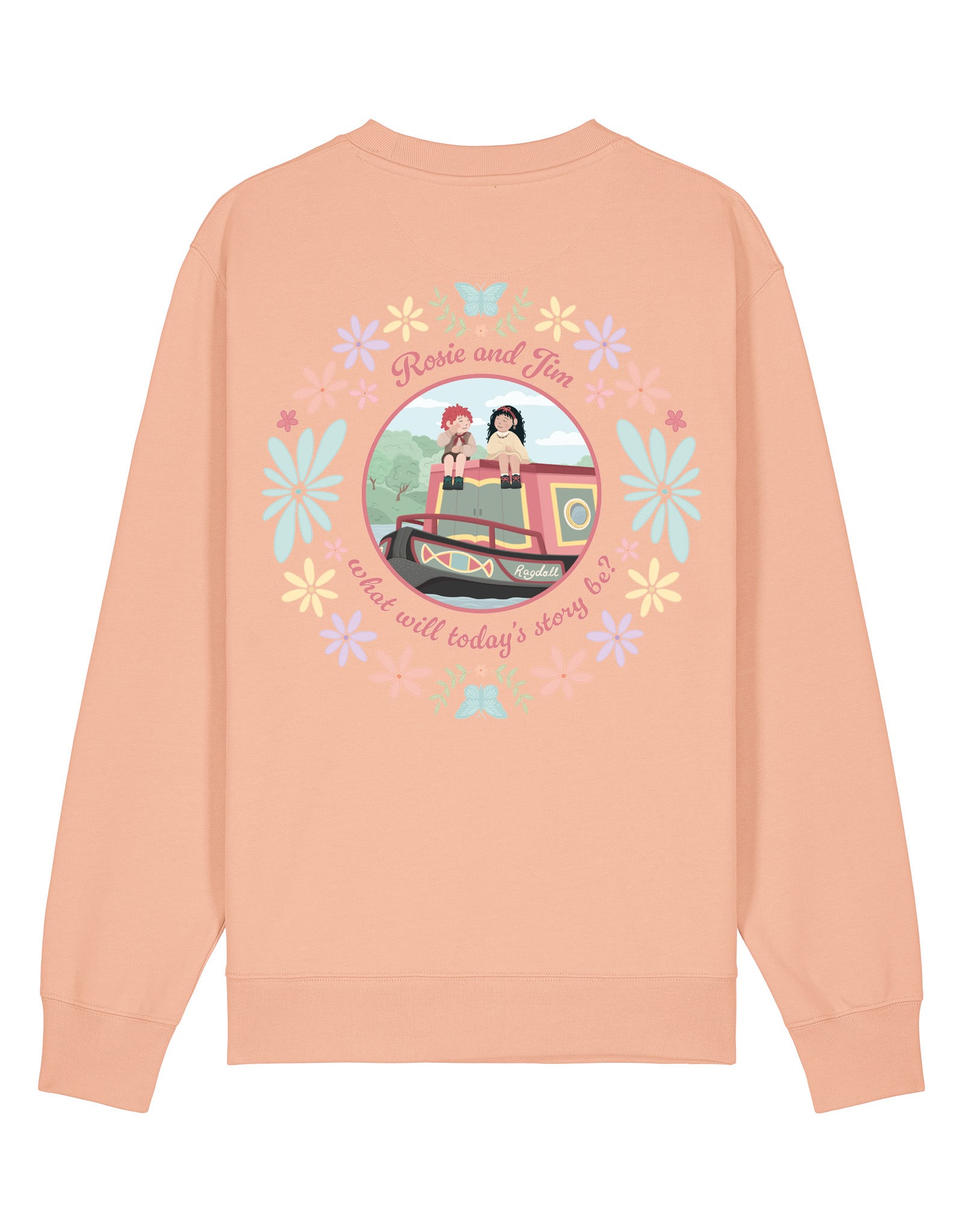 Rosie Jim Printed Organic Cotton Sweatshirt