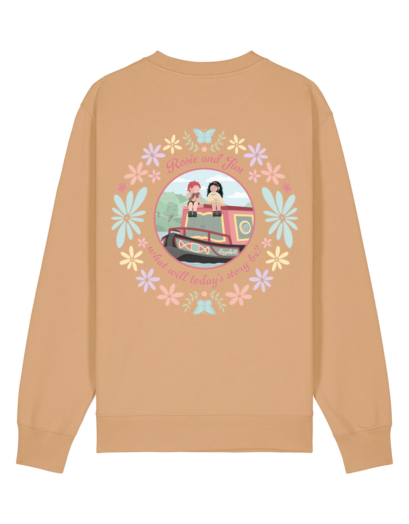 Rosie Jim Printed Organic Cotton Sweatshirt