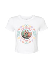 Rosie Jim Printed Micro Rib Baby Tee