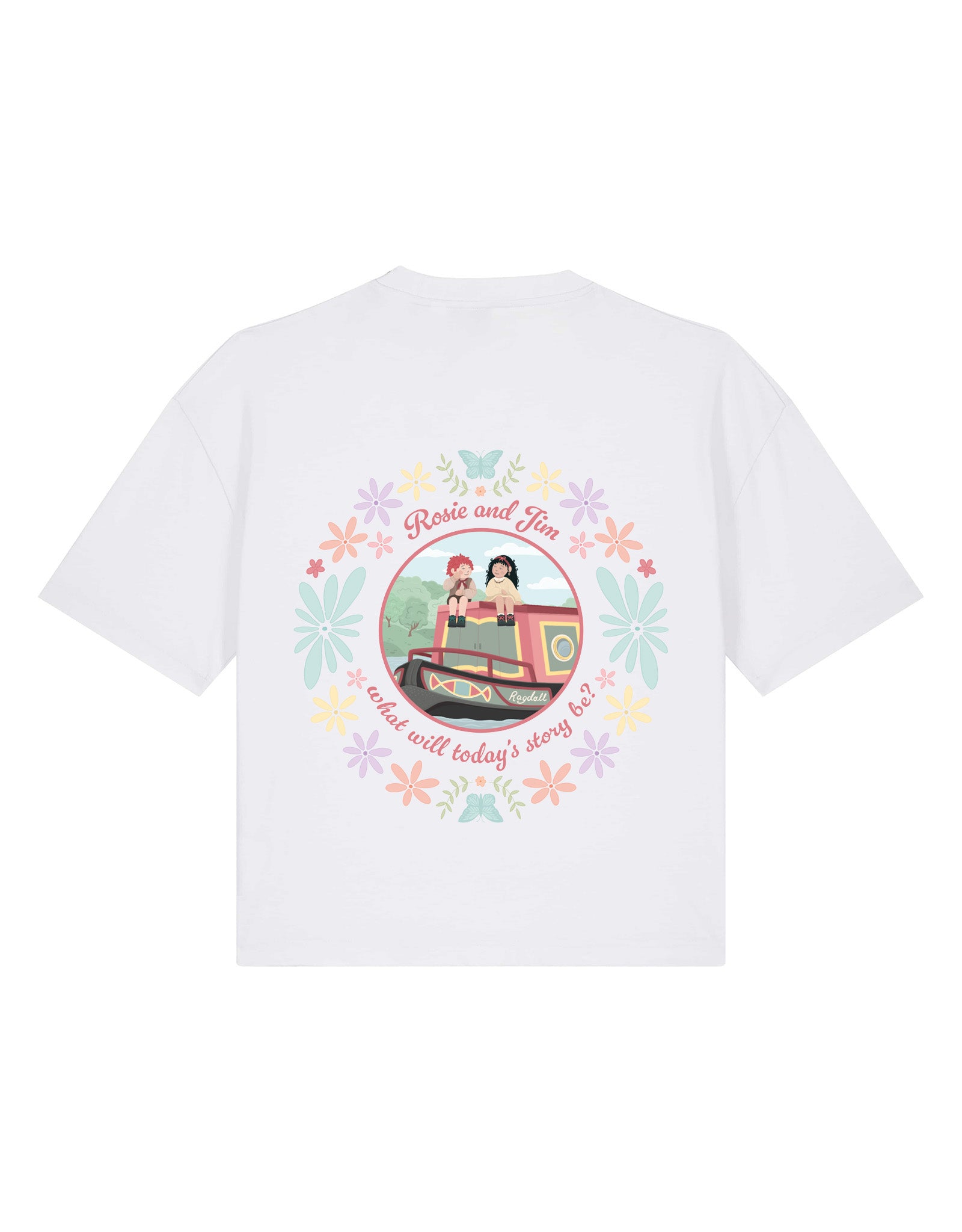 Rosie & Jim Boxy Organic Cotton Tee