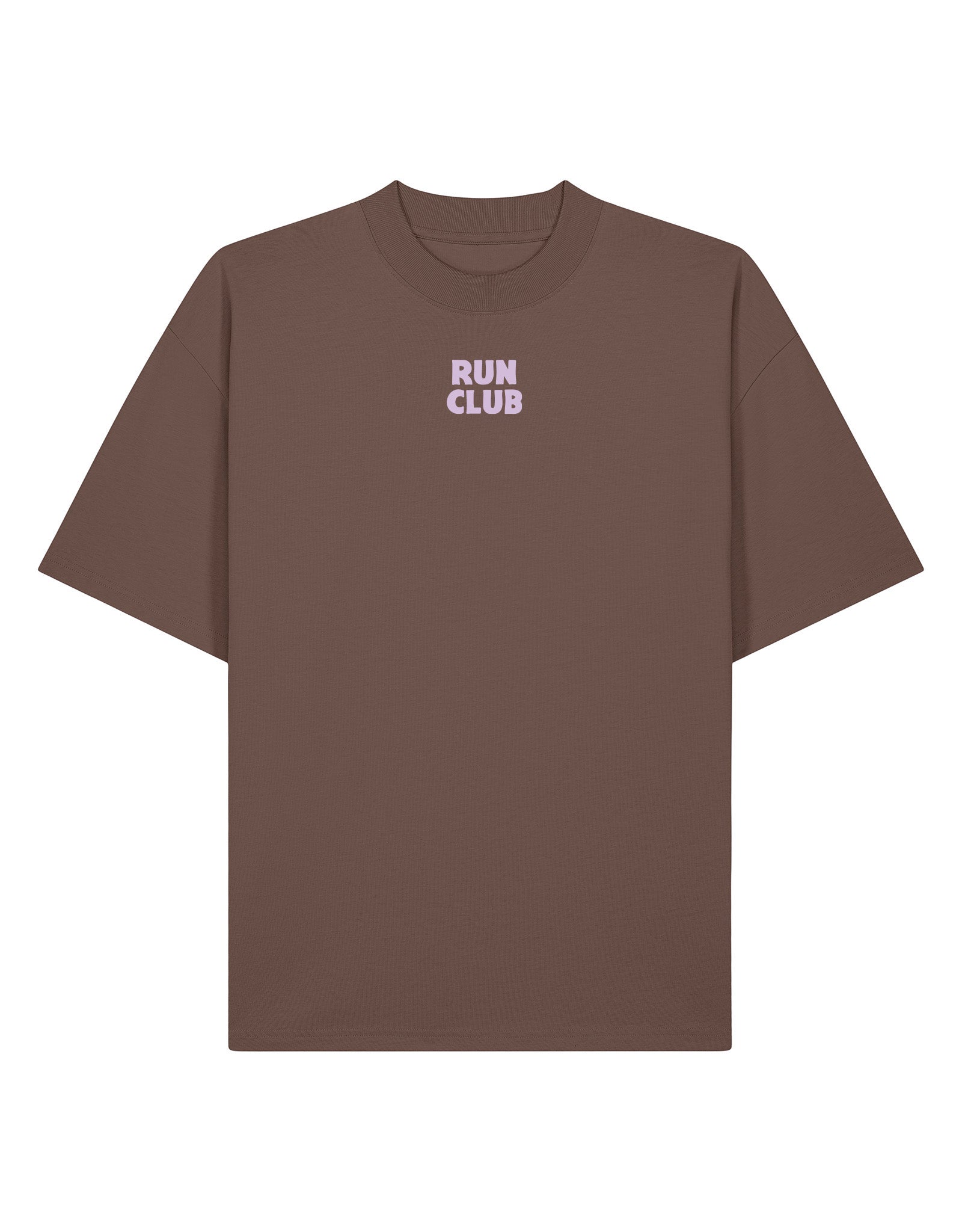 Run Club Printed Oversized Organic Cotton Tee