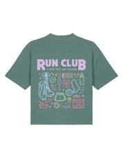 Run Club Boxy Organic Cotton Tee
