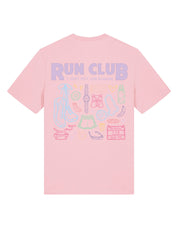 Run Club Printed Organic Cotton T-Shirt