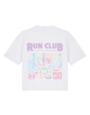 Run Club Boxy Organic Cotton Tee