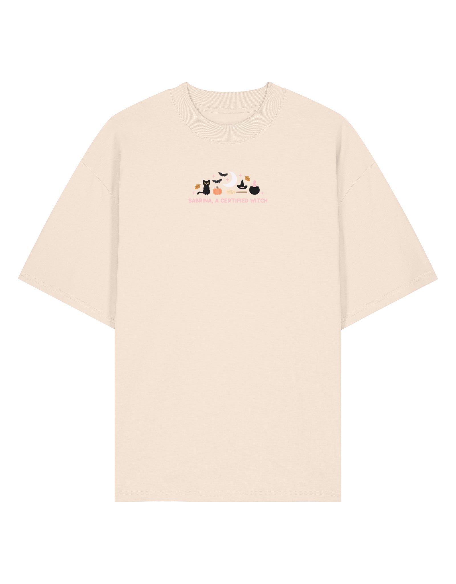 Sabrina Embroidered Oversized Organic Cotton T-Shirt