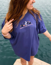 Sabrina Embroidered Oversized Organic Cotton T-Shirt