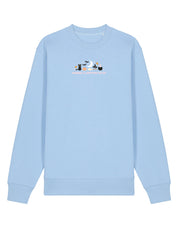 Sabrina Embroidered Organic Cotton Sweatshirt