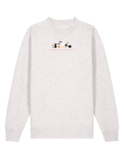 Sabrina Embroidered Organic Cotton Sweatshirt