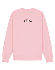 Sabrina Embroidered Organic Cotton Sweatshirt