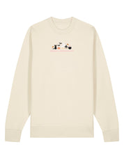 Sabrina Embroidered Organic Cotton Sweatshirt