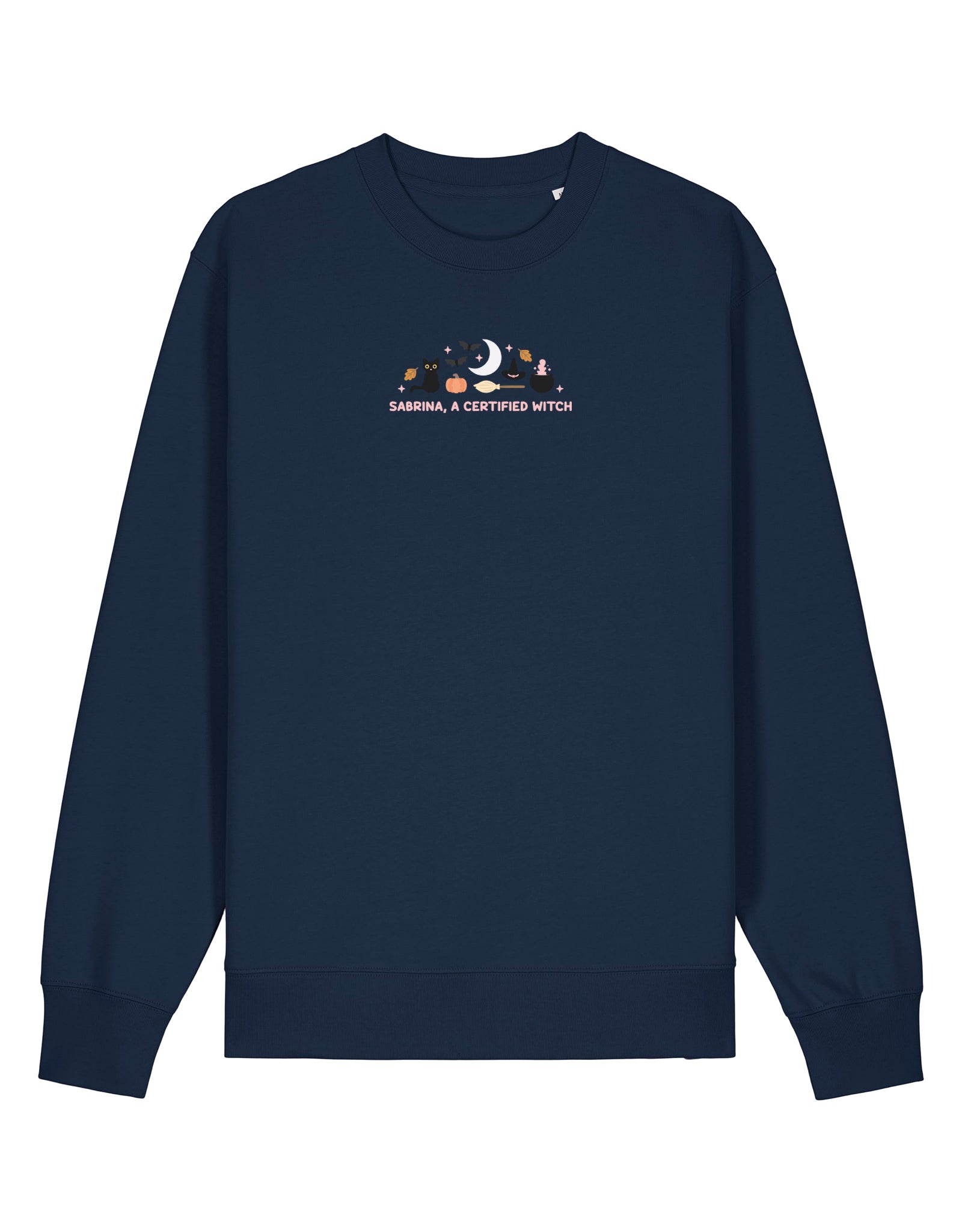 Sabrina Embroidered Organic Cotton Sweatshirt