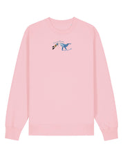 Save The Sea Embroidered Organic Cotton Sweatshirt