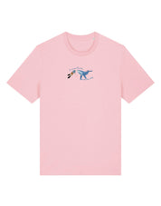 Save The Sea Embroidered Organic Cotton T-Shirt