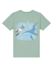 Save The Sea Printed Organic Cotton Childrens T-Shirt