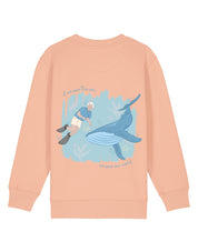 Save The Sea Printed Organic Cotton Childrens Sweatshirt