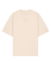 Save The Sea Printed Oversized Organic Cotton Tee