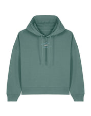 Save The Sea Printed Boxy Organic Cotton Hoodie