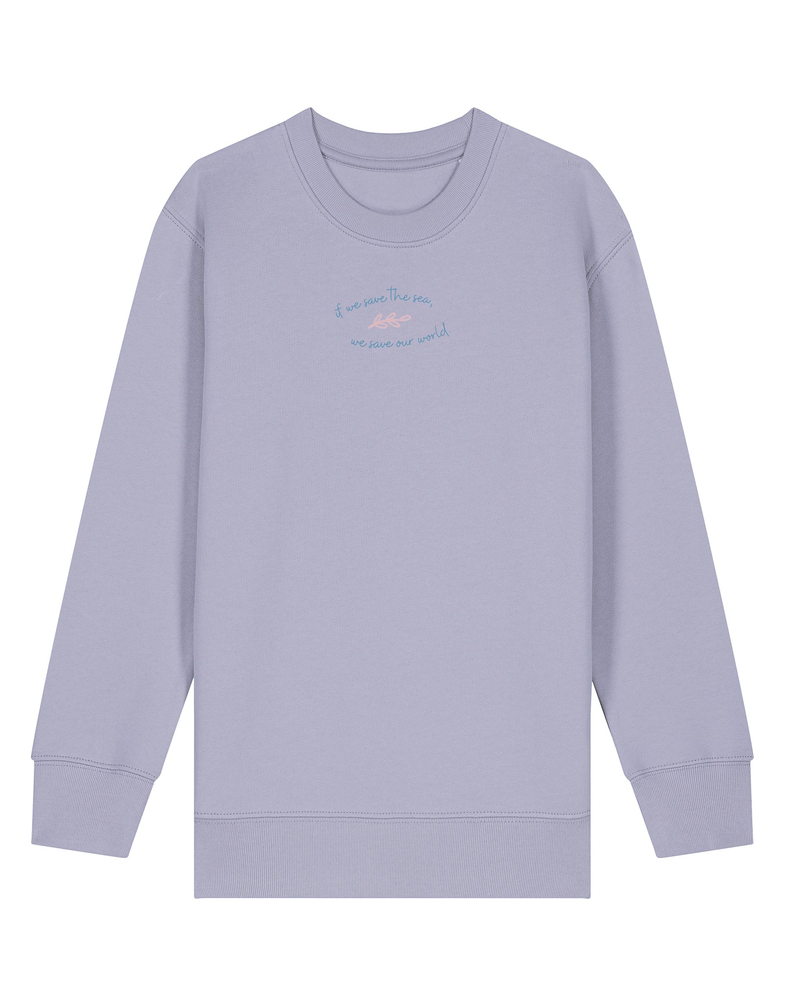 Save The Sea Printed Organic Cotton Childrens Sweatshirt