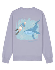 Save The Sea Printed Organic Cotton Sweatshirt