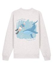 Save The Sea Printed Organic Cotton Sweatshirt