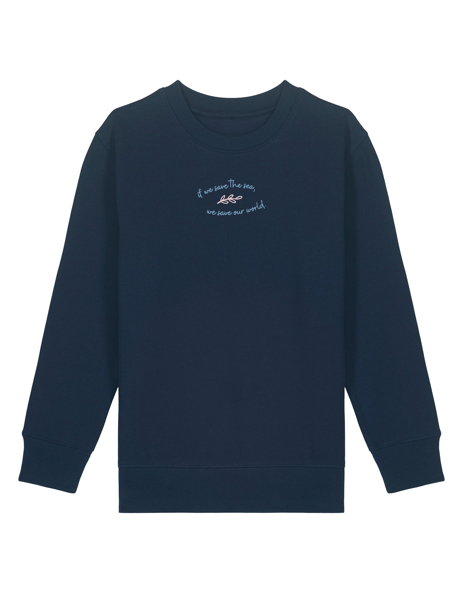 Save The Sea Printed Organic Cotton Childrens Sweatshirt