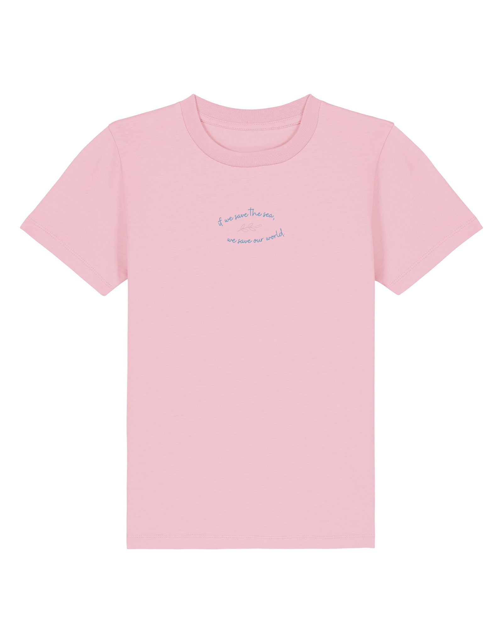 Save The Sea Printed Organic Cotton Childrens T-Shirt