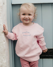 Save The Sea Printed Organic Cotton Childrens Sweatshirt