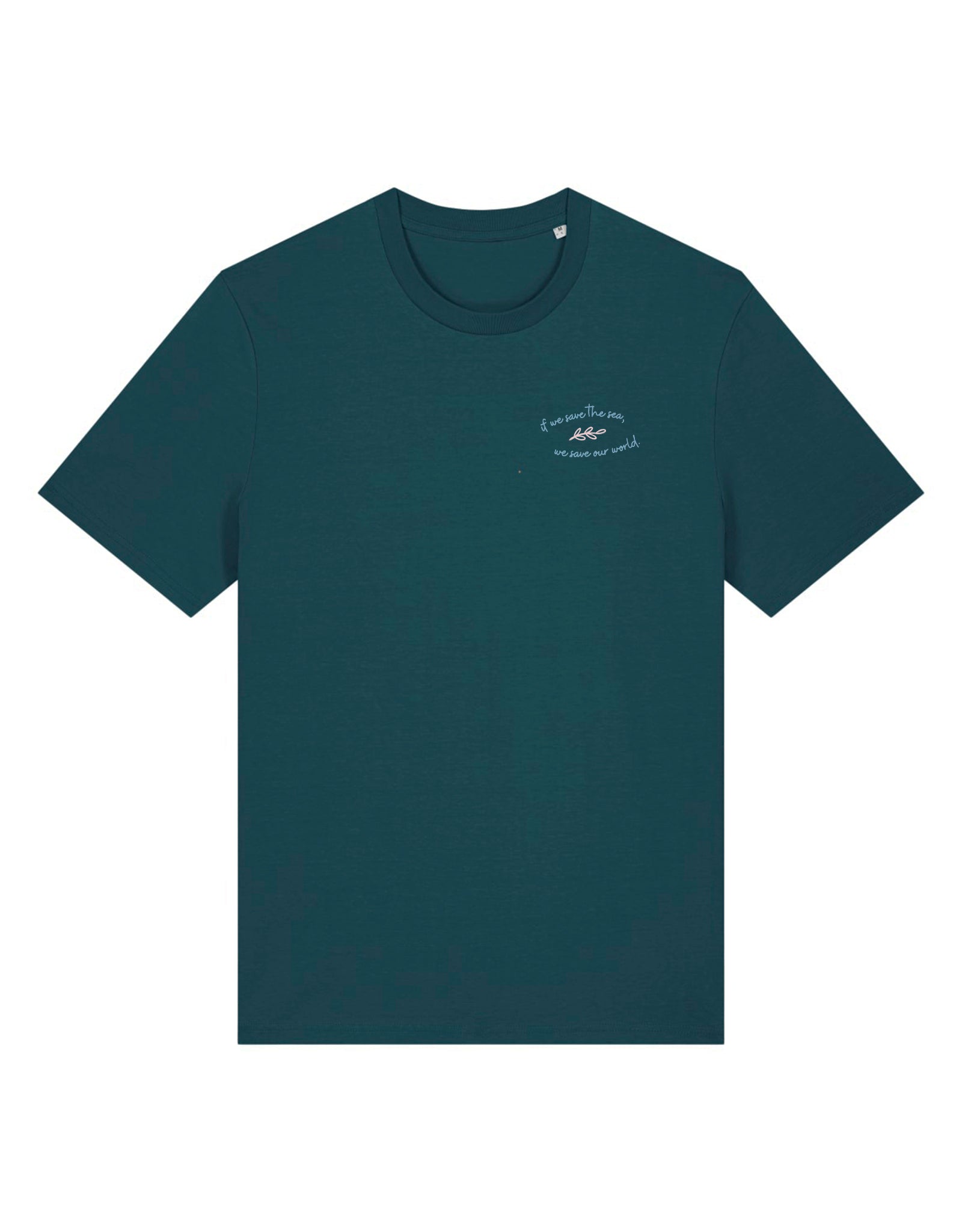 Save The Sea Printed Organic Cotton T-Shirt