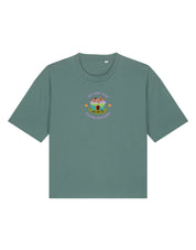 Scooby Embroidered Boxy Organic Cotton Tee
