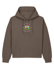 Scooby Embroidered Boxy Organic Cotton Hoodie