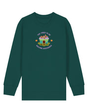Scooby Embroidered Organic Cotton Childrens Sweatshirt
