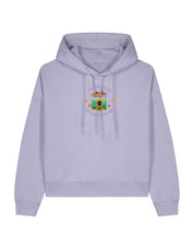Scooby Embroidered Boxy Organic Cotton Hoodie