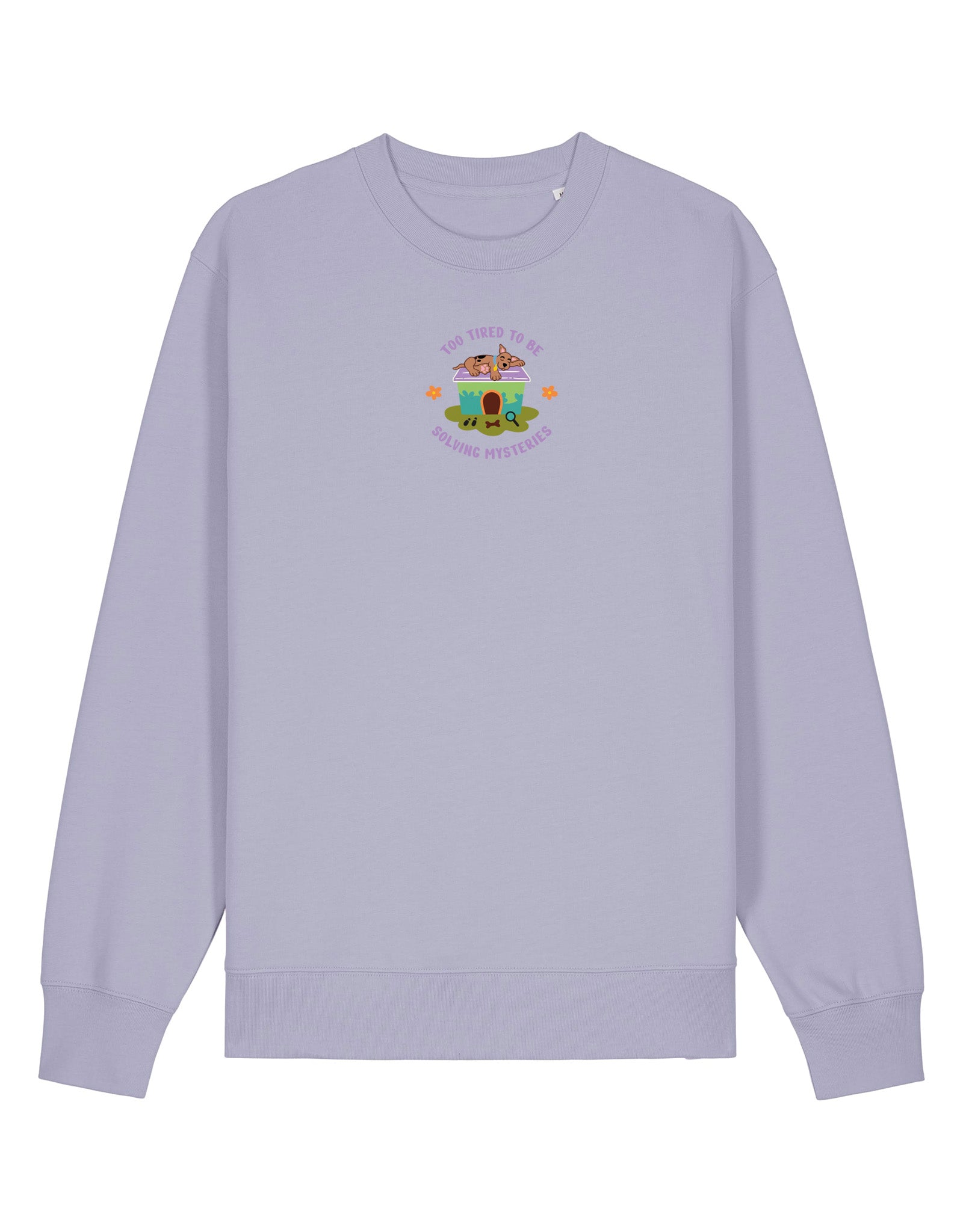 Scooby Embroidered Organic Cotton Sweatshirt
