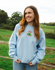 Scooby Embroidered Organic Cotton Sweatshirt