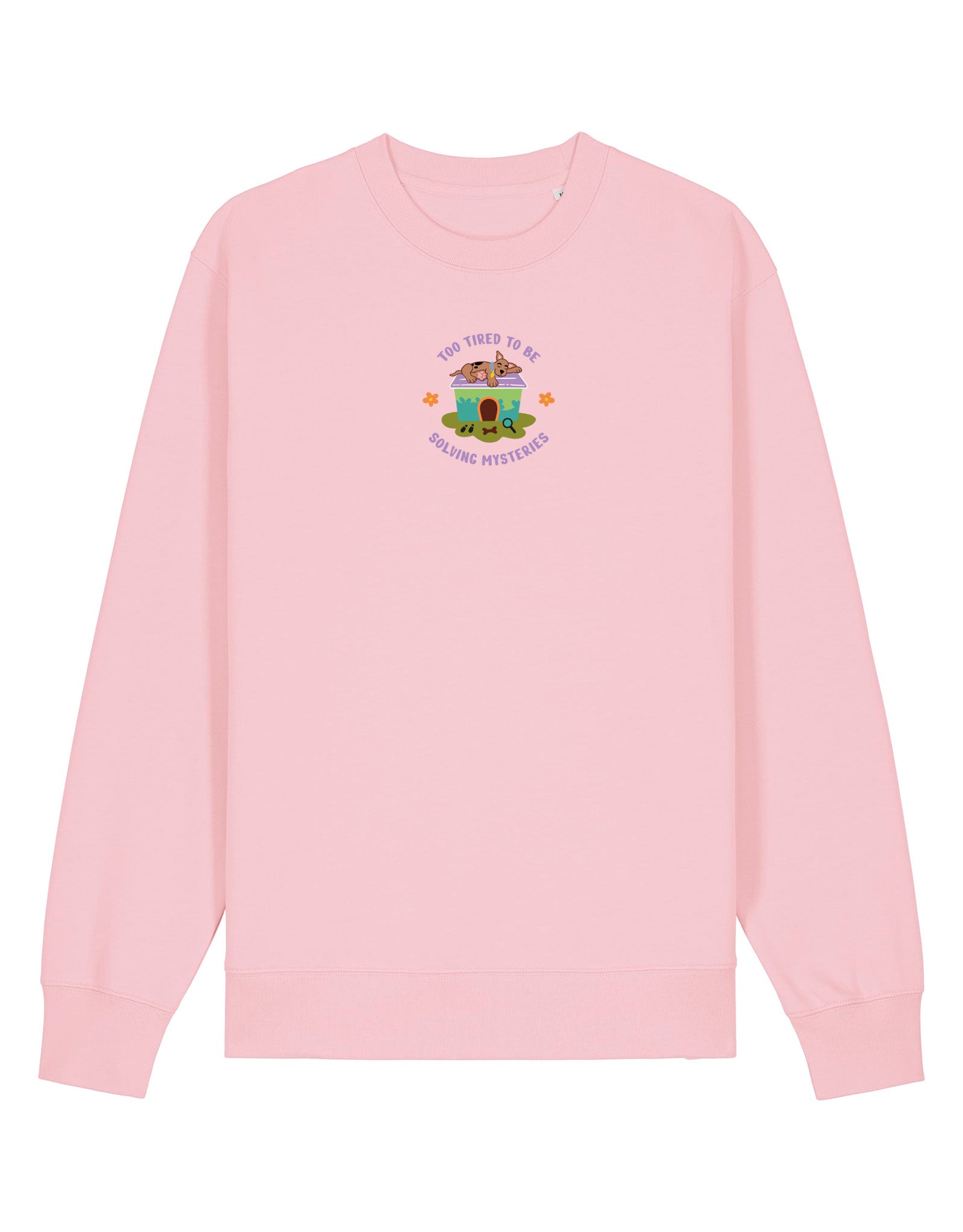 Scooby Embroidered Organic Cotton Sweatshirt