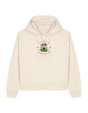 Scooby Embroidered Boxy Organic Cotton Hoodie
