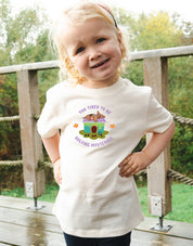 Scooby Embroidered Organic Cotton Childrens T-Shirt