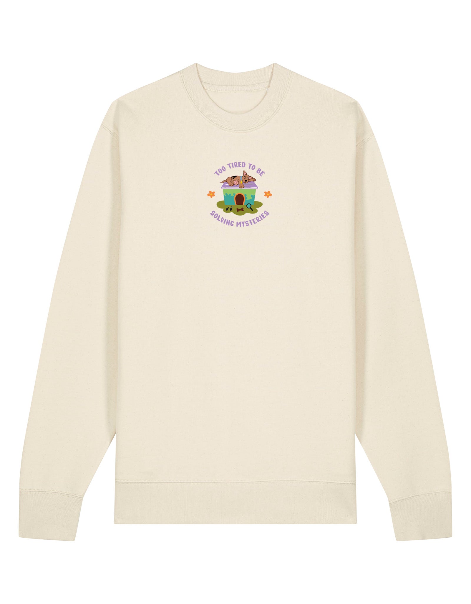Scooby Embroidered Organic Cotton Sweatshirt